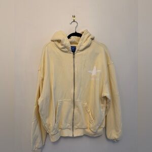 Lonely, ghost yellow zip up